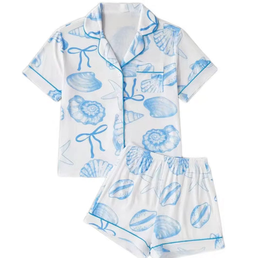 Sea Side Dreams Pajama Set